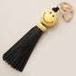 Smiley Face Bag Tassel/Keychain