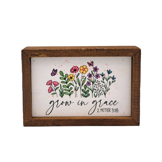 Grow in Grace - Sign