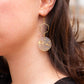 Gold Flake Layla Earrings