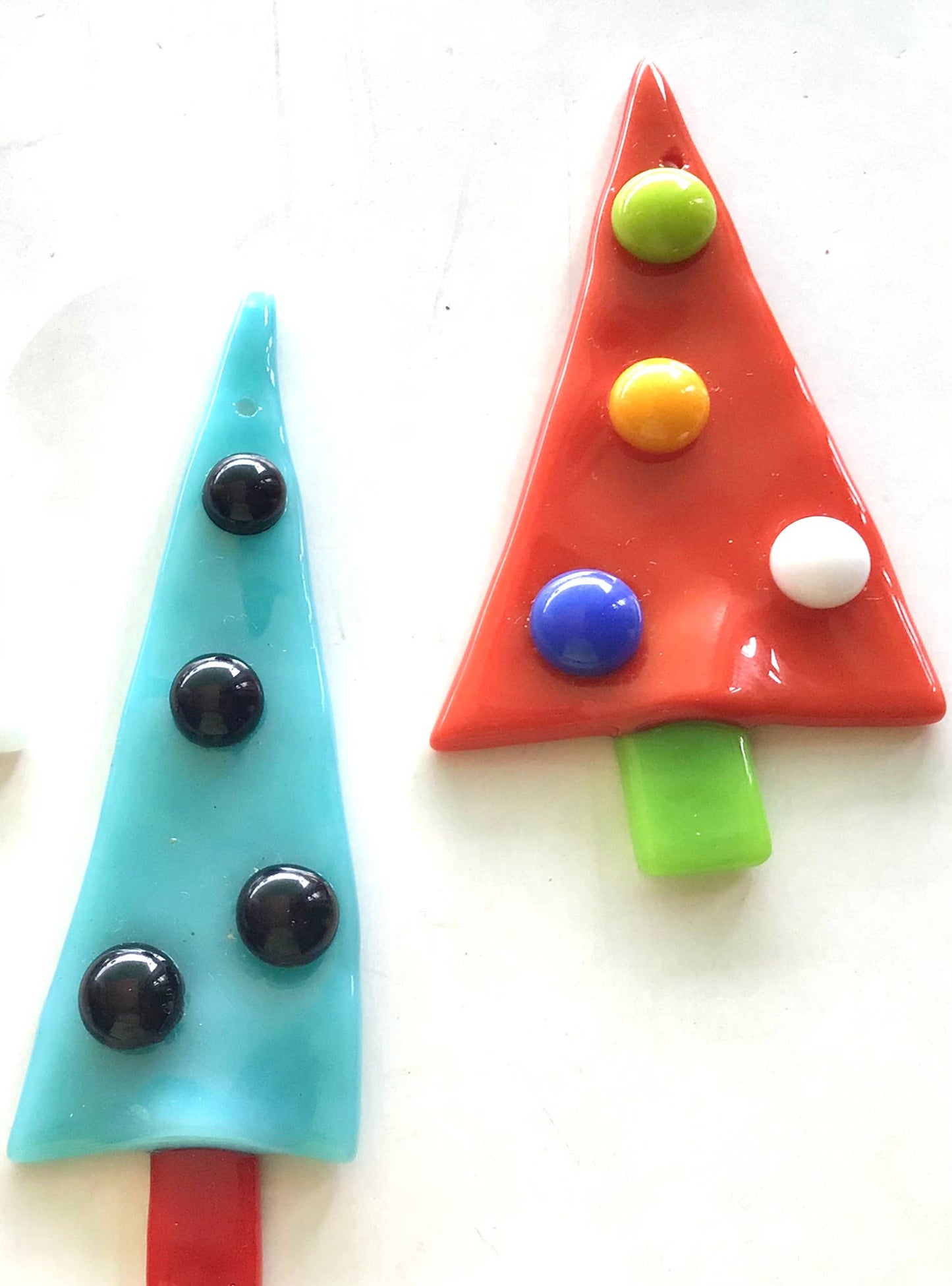 Glass Forest Tree Ornament