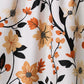 Spiced Florals Geometry Tea Towel