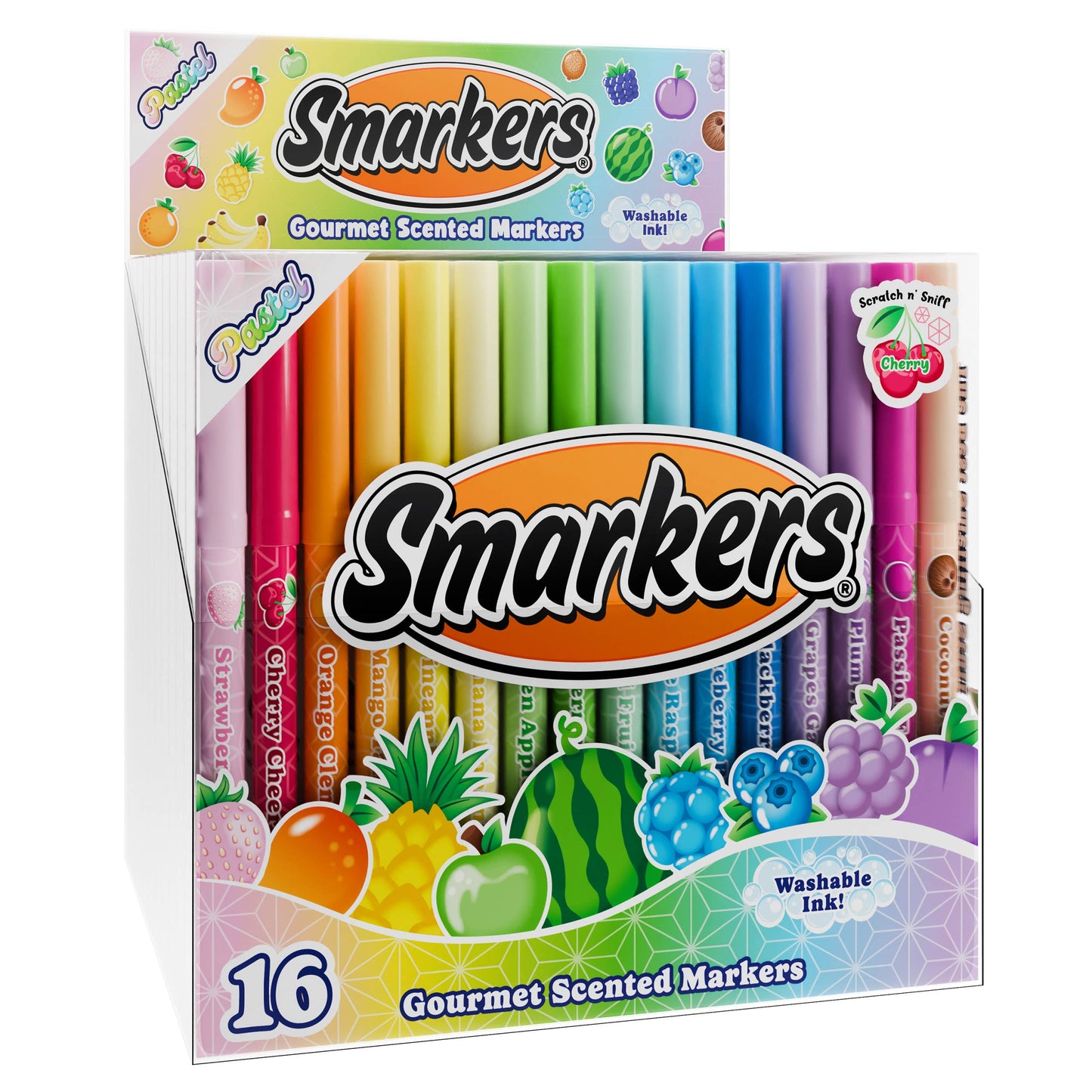 Scented Smarkers - Pack of 16 Pastel Colors