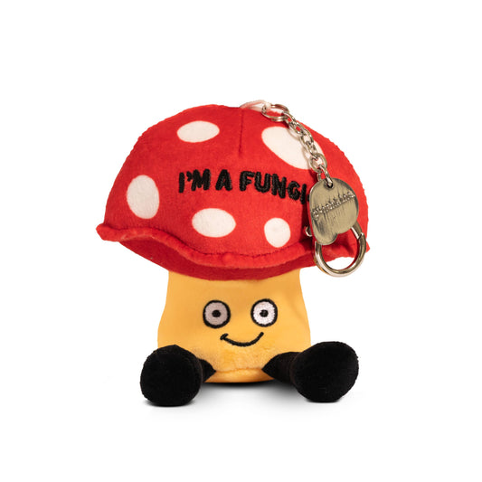 "I'm a Fungi" Plush Mushroom Bag Charm