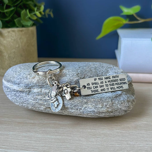  Mustard Seed Keychain 