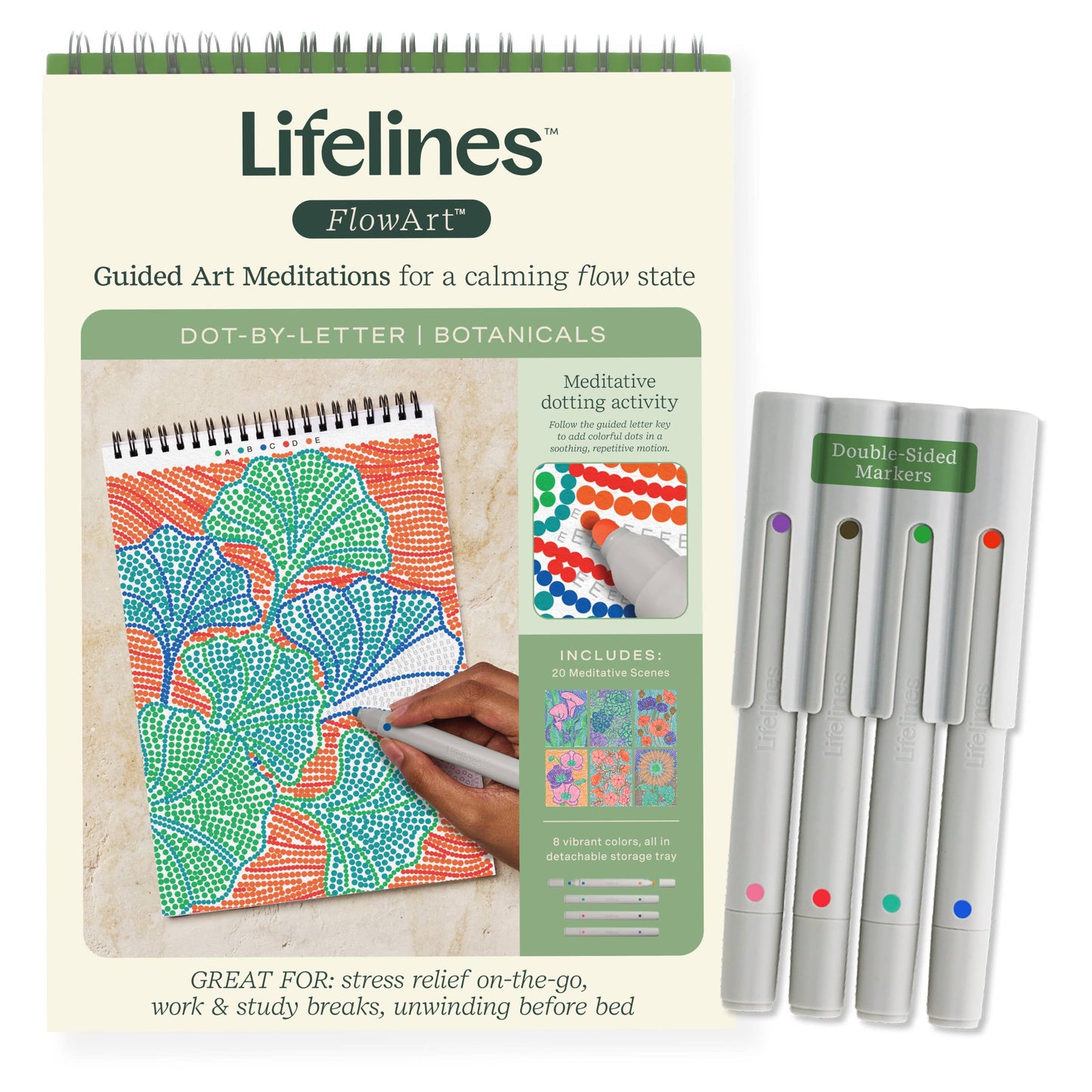 FlowArt Dot by Letter- Botanicals