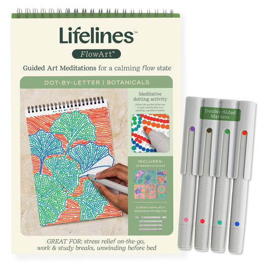 FlowArt Dot by Letter- Botanicals
