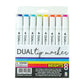 8CT Bright Dual Tip Markers