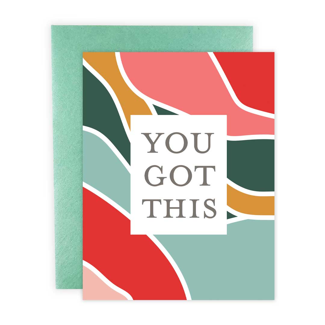 You Got This Colorful | Card