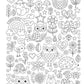 Color Animals Coloring Book - Take Along Adult Coloring