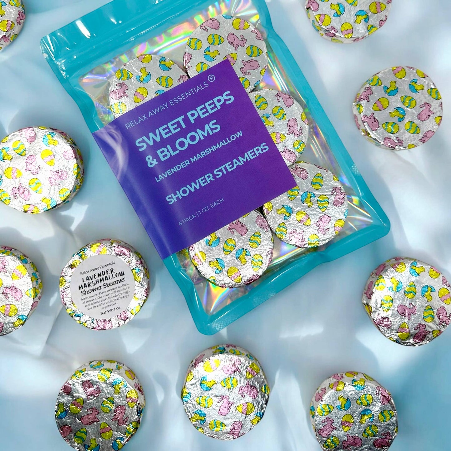 Lavender Marshmallow Shower Steamers 6 Pack