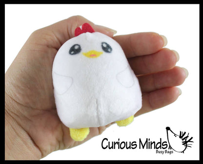 Plush Farm Animal Stress Ball