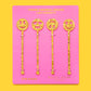 Smiley Stir Sticks - Set of 4