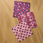 Mulberry Bloom Dot Geometry Dishcloth Set