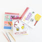 Roadtrip Trinkets Deluxe Spiral Coloring Book with Stickers