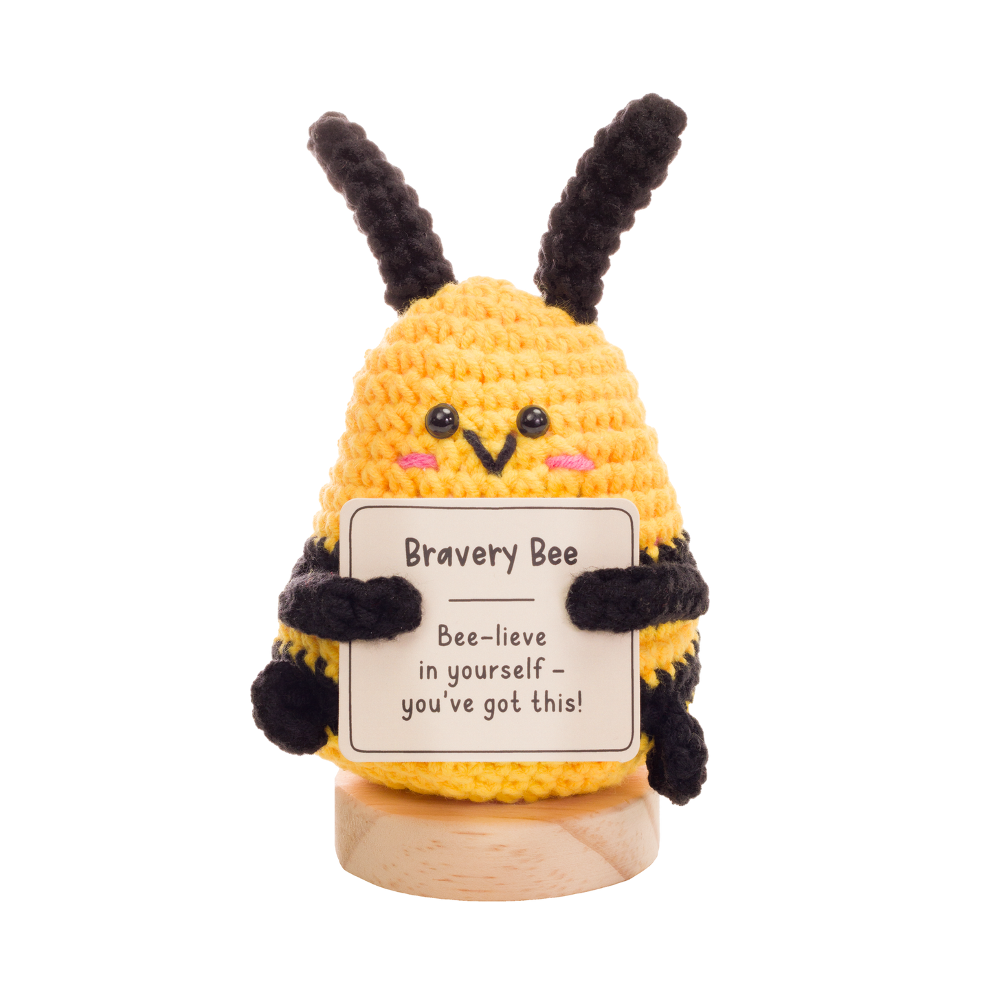 Bravery Bee Crochet Friends