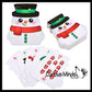 Snowman Shaped Playing Cards