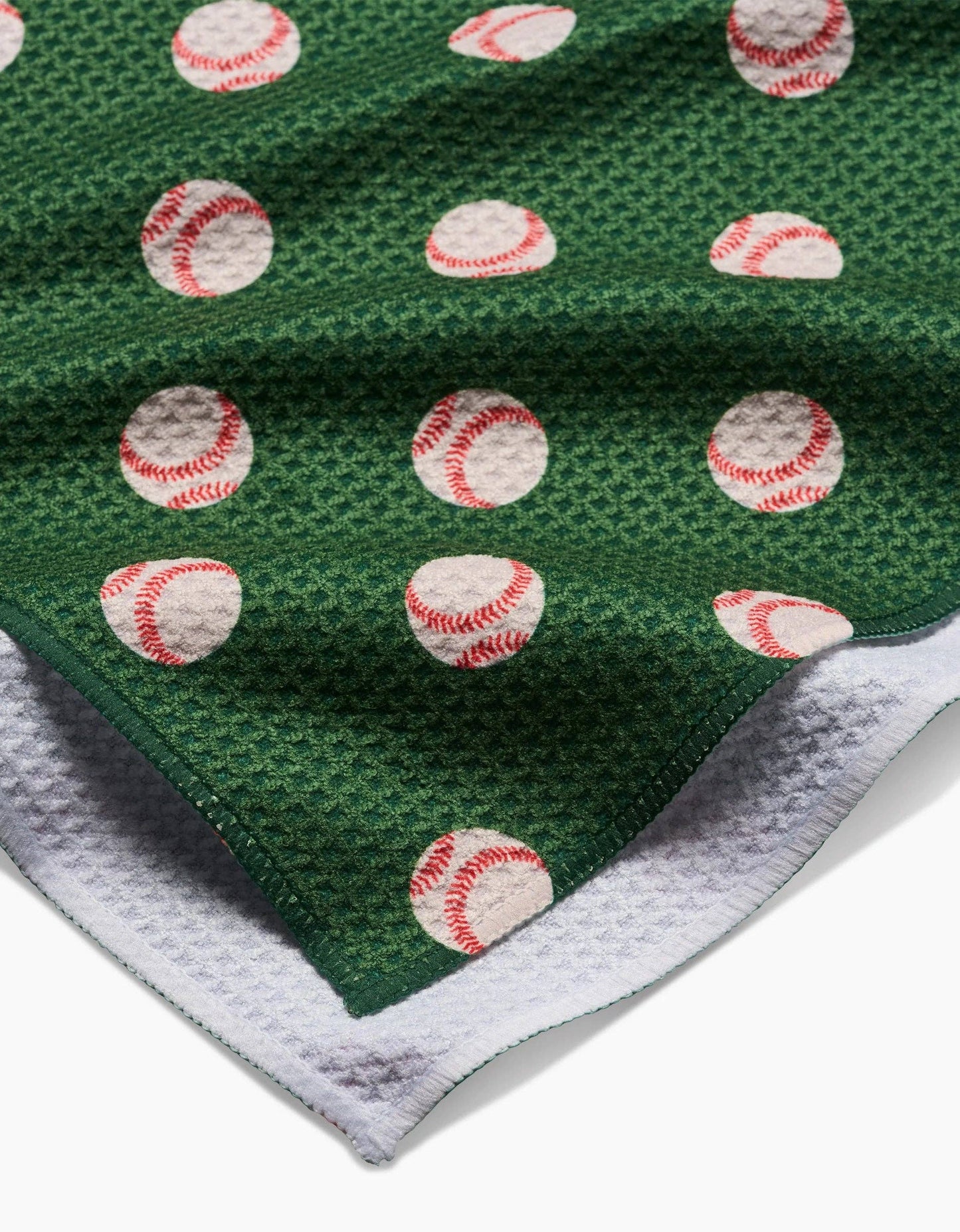 Play Ball Geometry Tea Towel