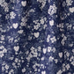 Midnight Posy Geometry Tea Towel