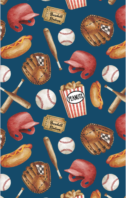 The Ol’ Ball Game Double-Sided Crae Hand Towel