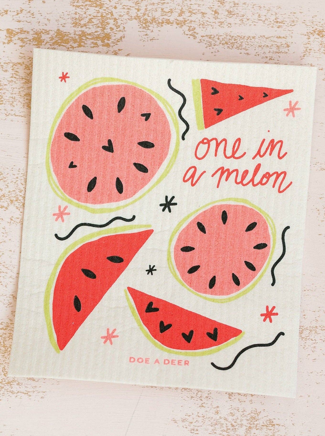 One In A Melon | Swedish Dishcloth