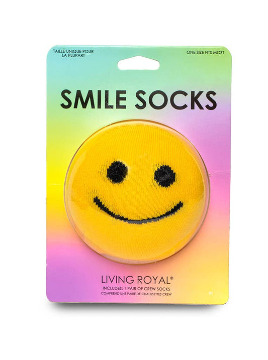 Happy Face - "Be Happy"  Socks