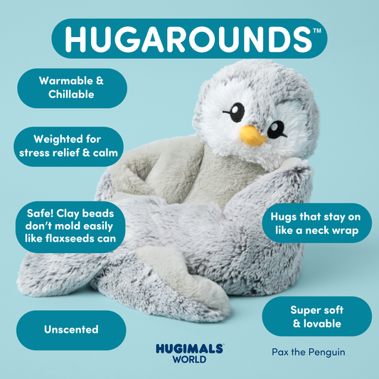 New! Hugarounds Pax the Penguin