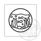 Calming Scenes Mini Coloring Book