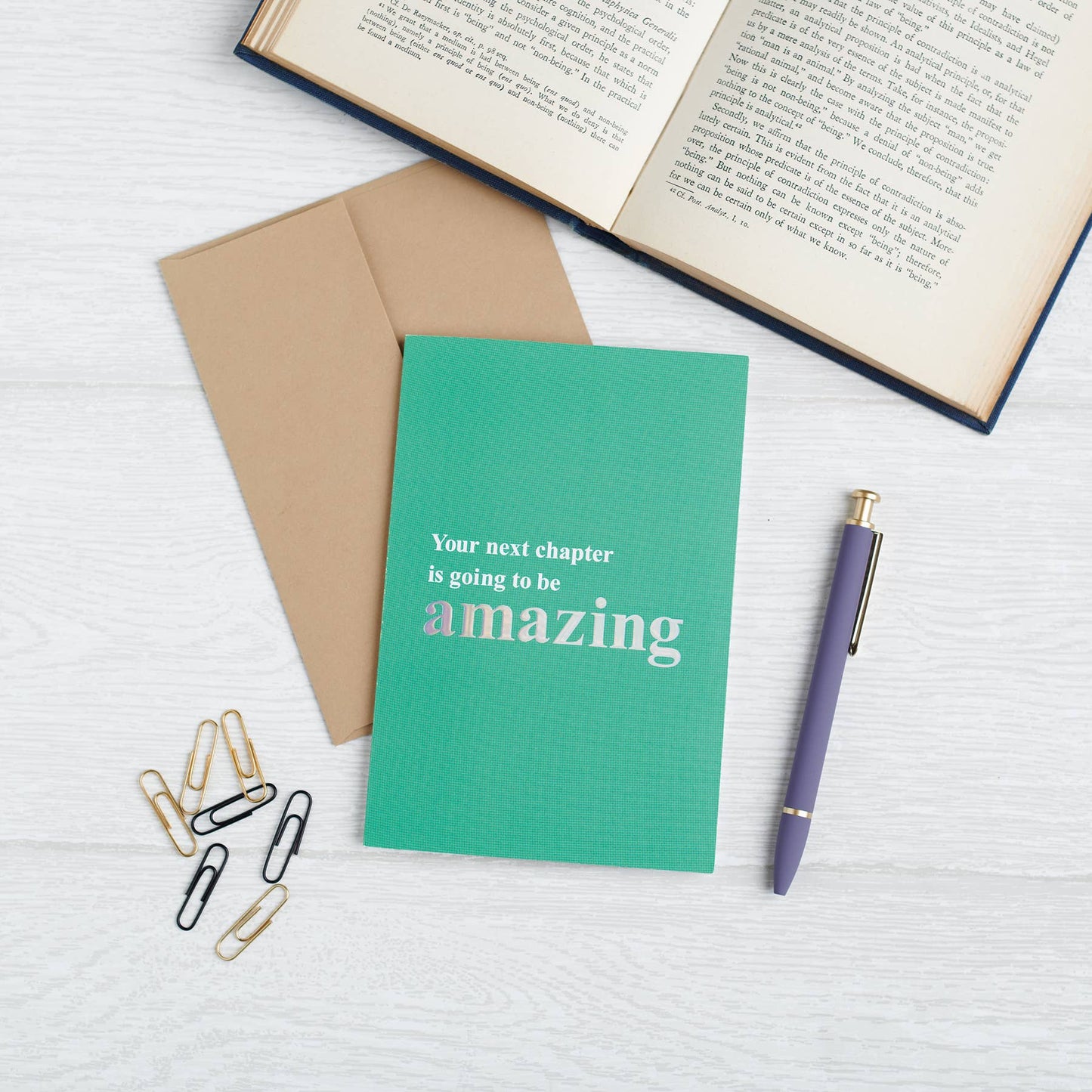Your Next Chapter - Greeting Card