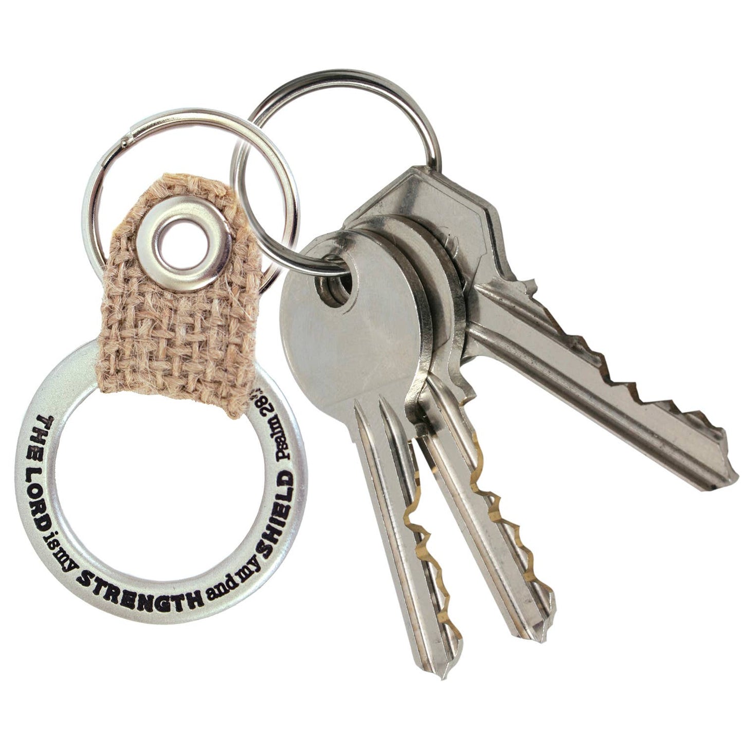 Man of Strength Key Ring