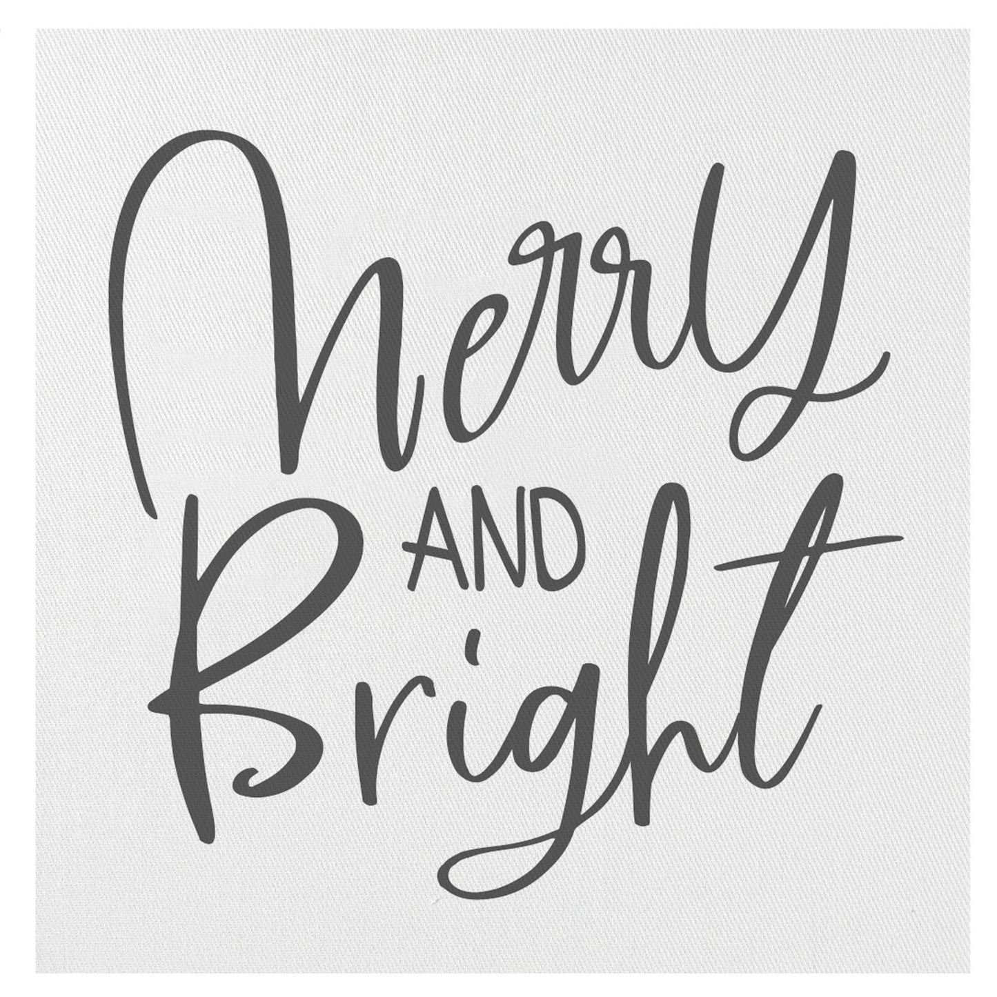 Merry and Bright Mini Canvas