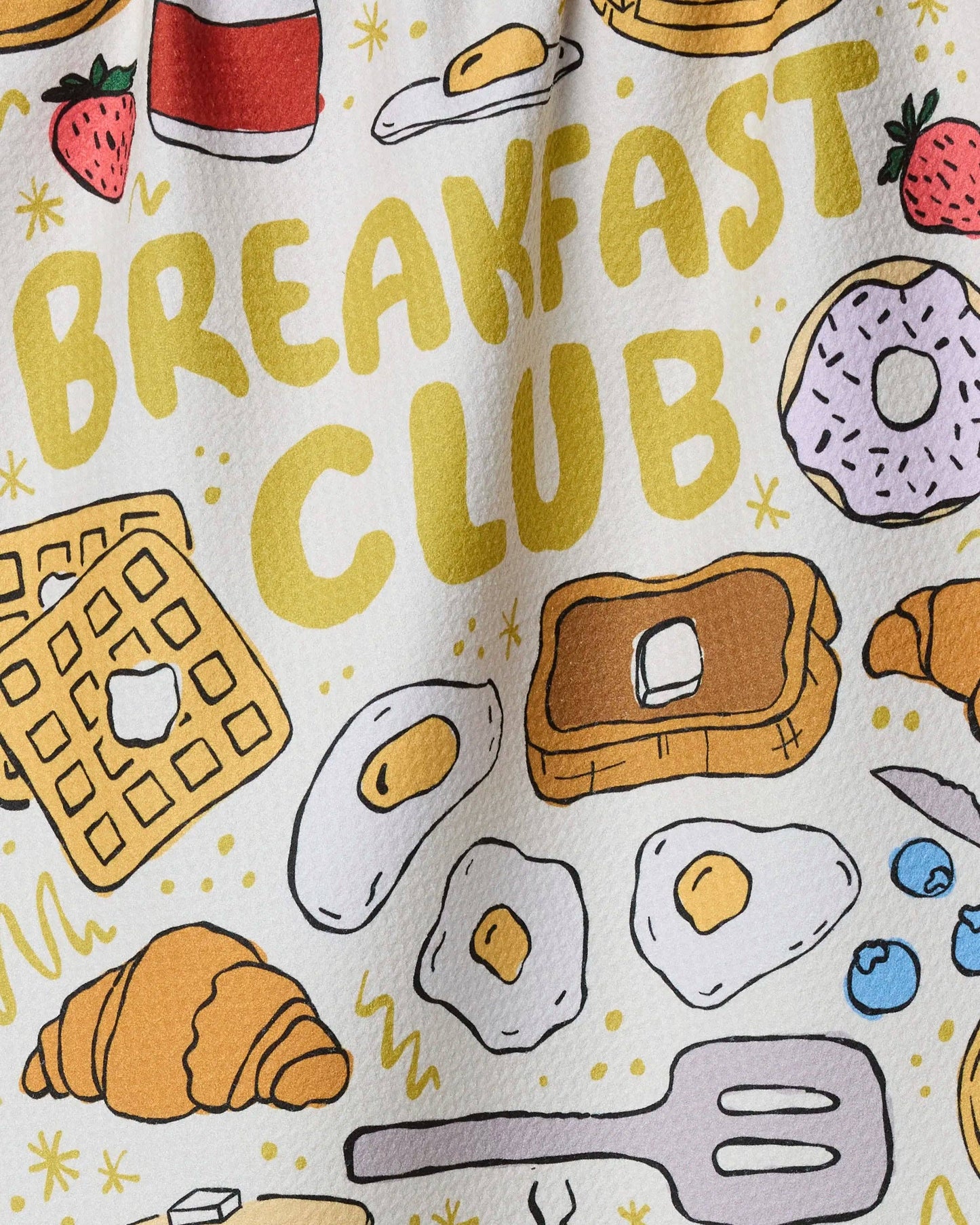 Breakfast Club Geometry Tea Towel