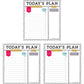 Today's Plan Notepad - Value Pack