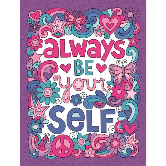 Always Be Yourself - Go Girl! Guided Journal