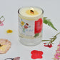 Mini Fresh Bouquet Floral Candle