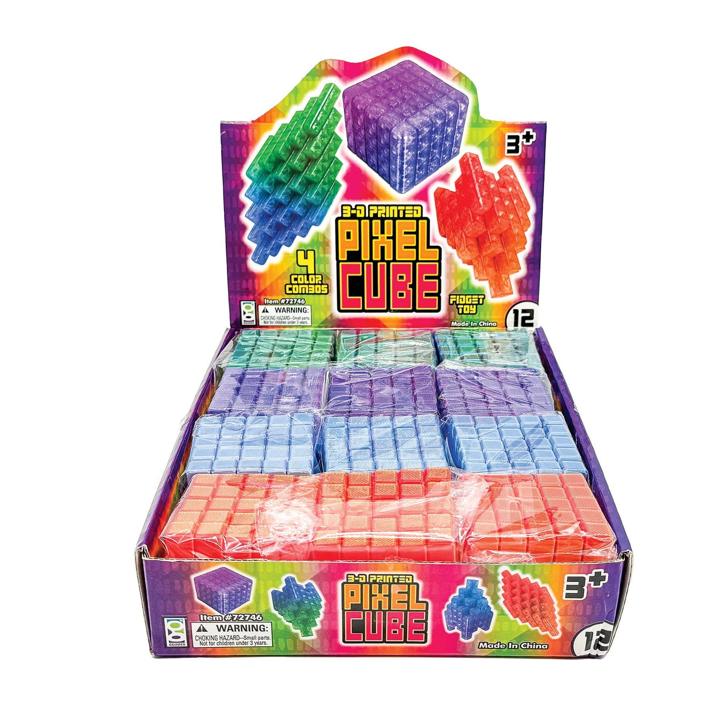 Pixel Cube Fidget Toy