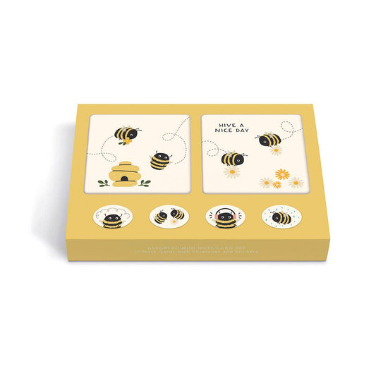 Mini Notecard Set Buzzy Bees