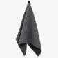 Charcoal Waffle Geometry Hand Towel