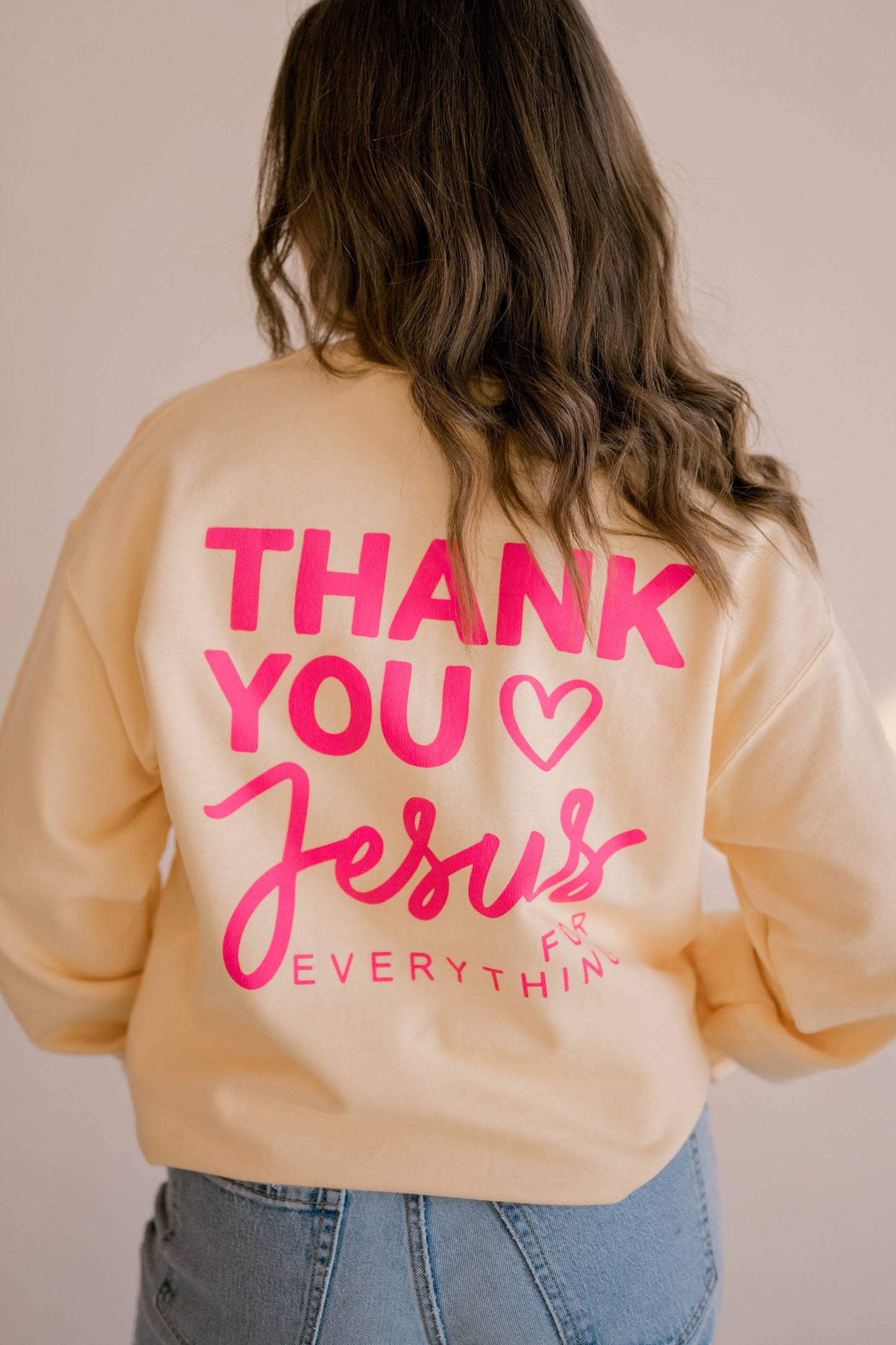 Thank You Jesus Sweatshirt