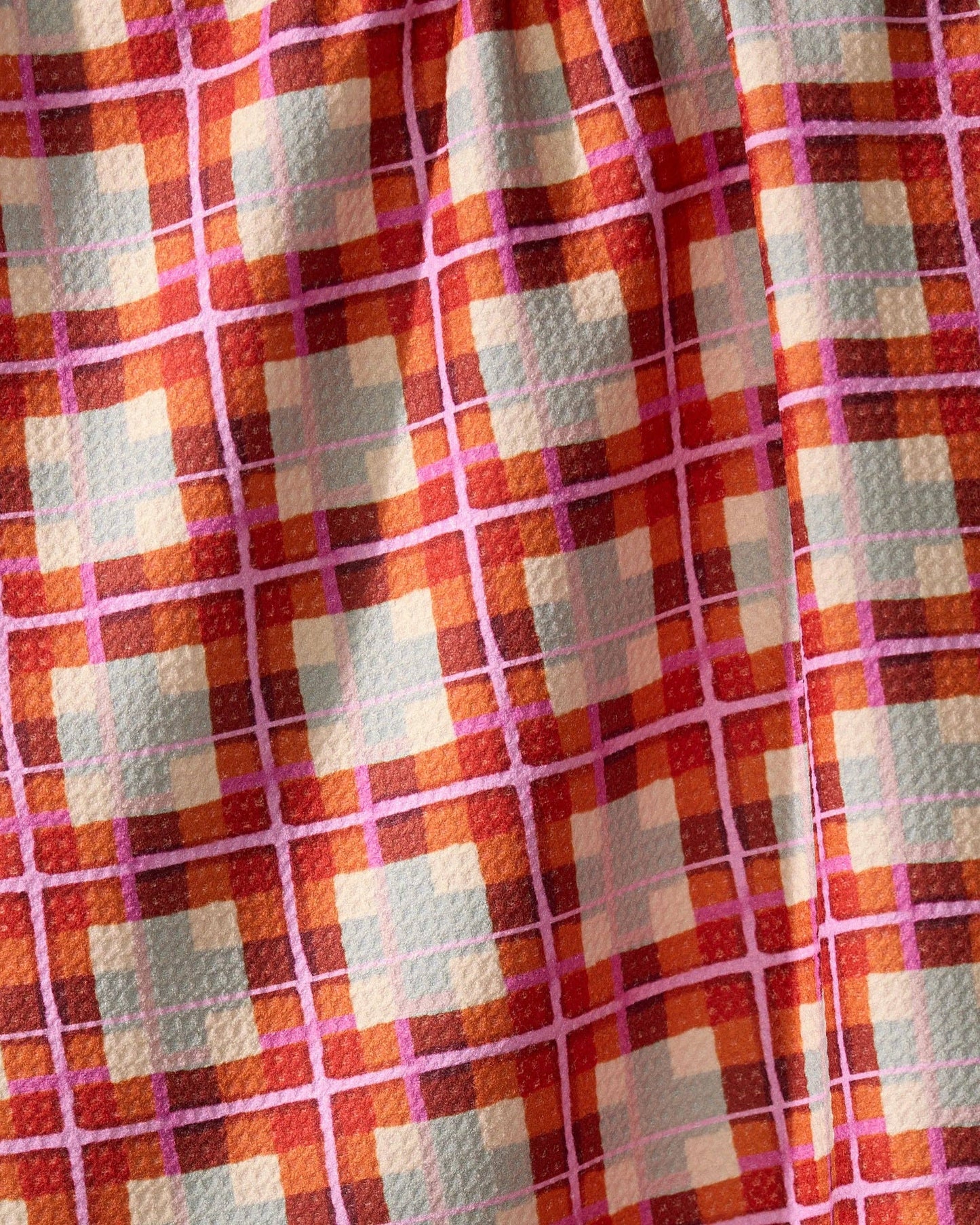Ecstatic For Autumn Geometry Tea Towel