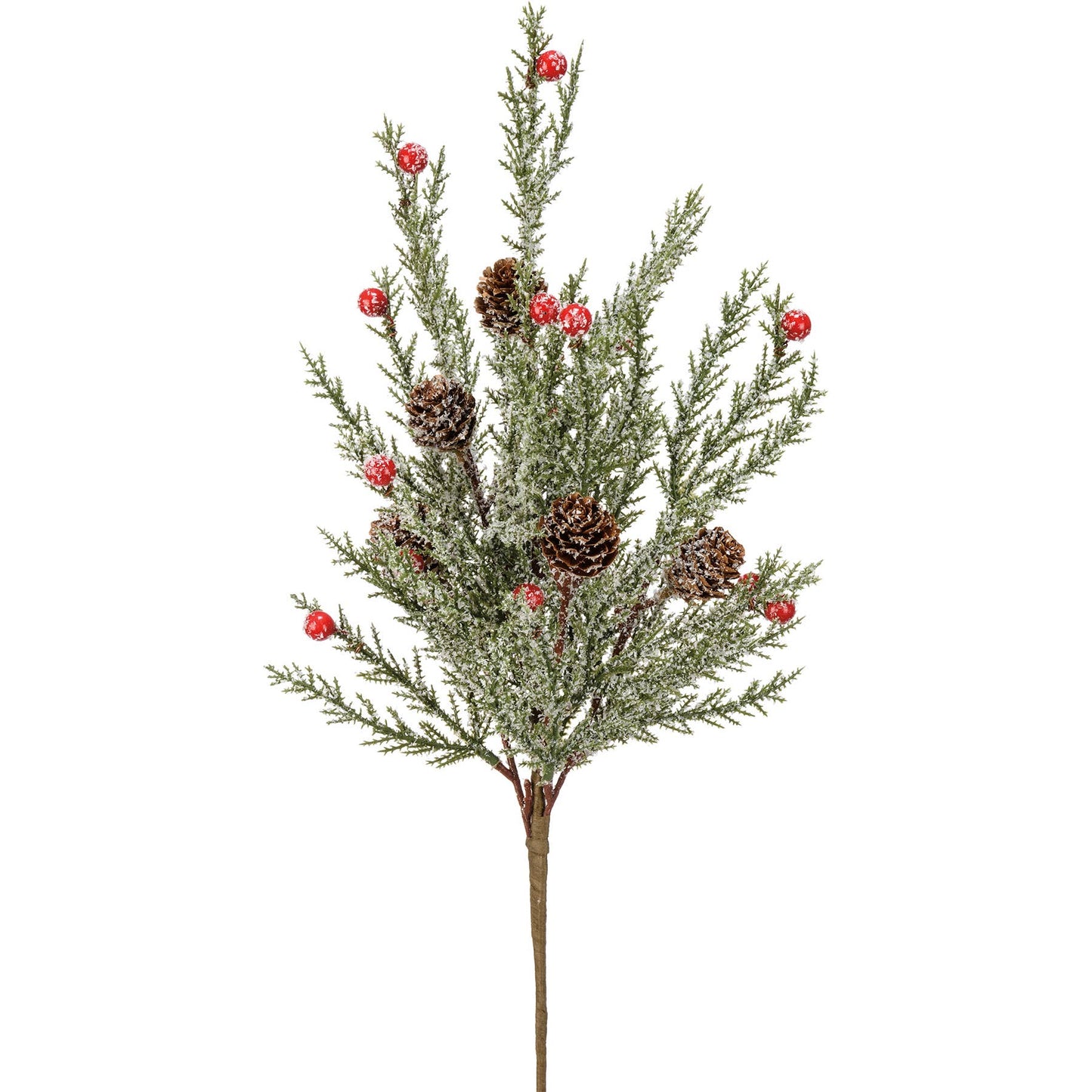 Pinecones And Berries Floral Pick