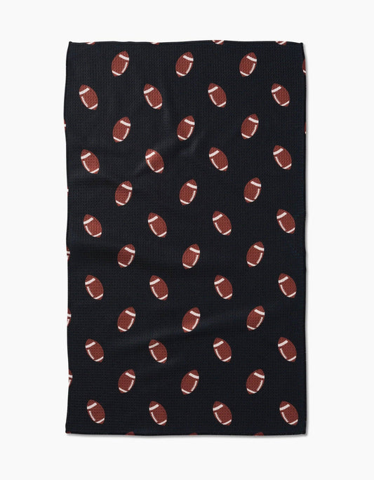 Quarter Back Geometry Tea Towel