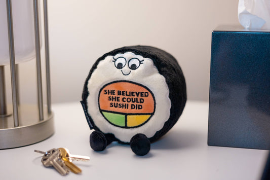 "She Believed She Could Sushi Did" Plush