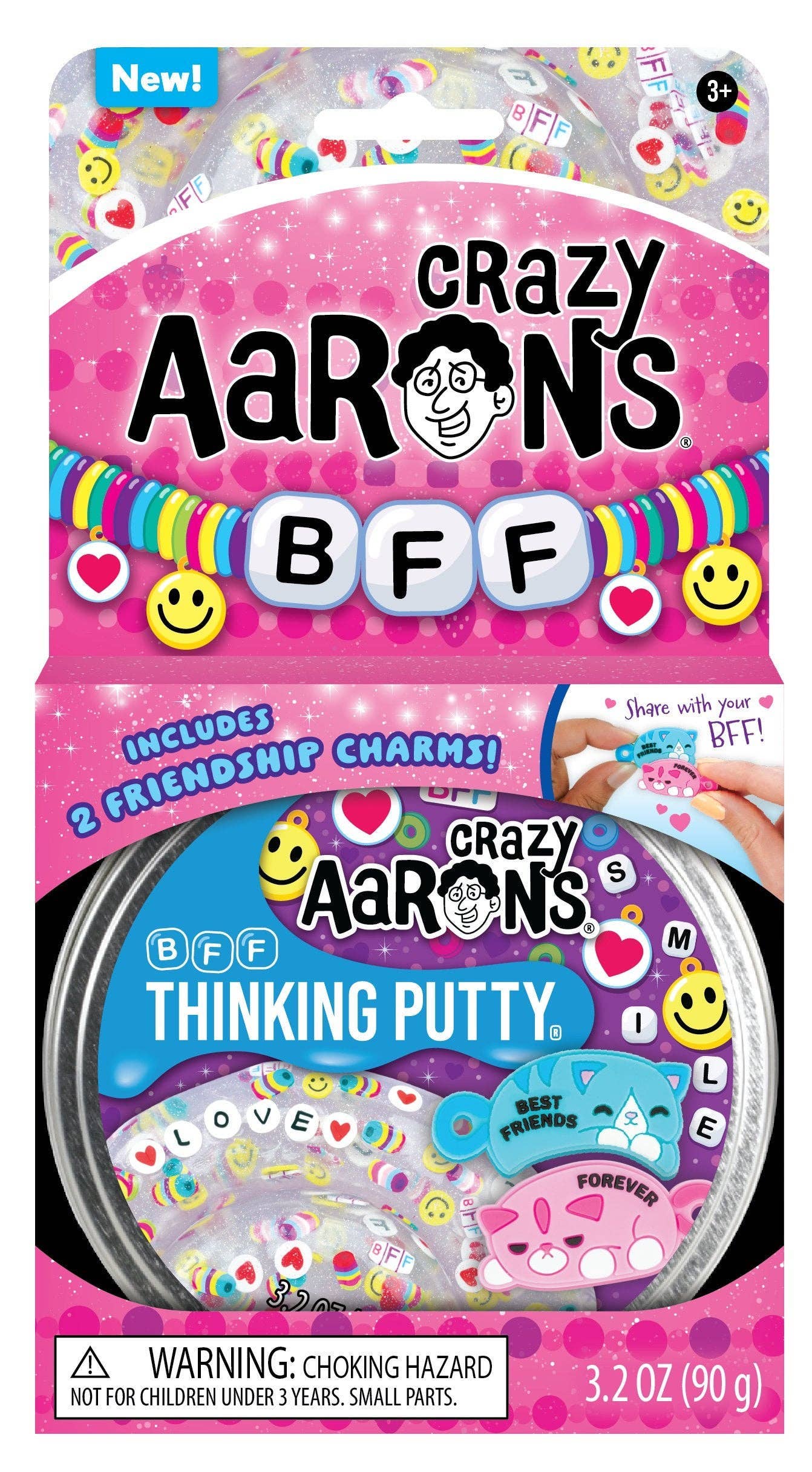 Crazy Aarons BFF - Full Size 4" Thinking Putty Tin