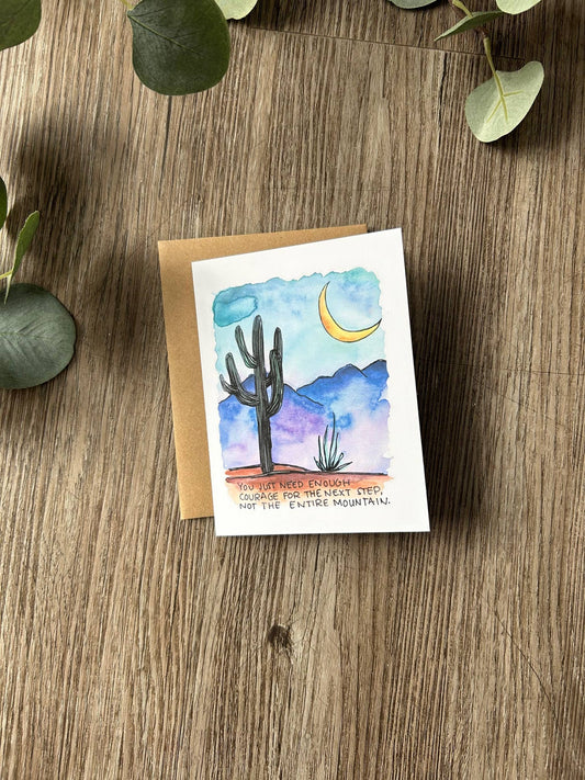 Desert Encouragement Card
