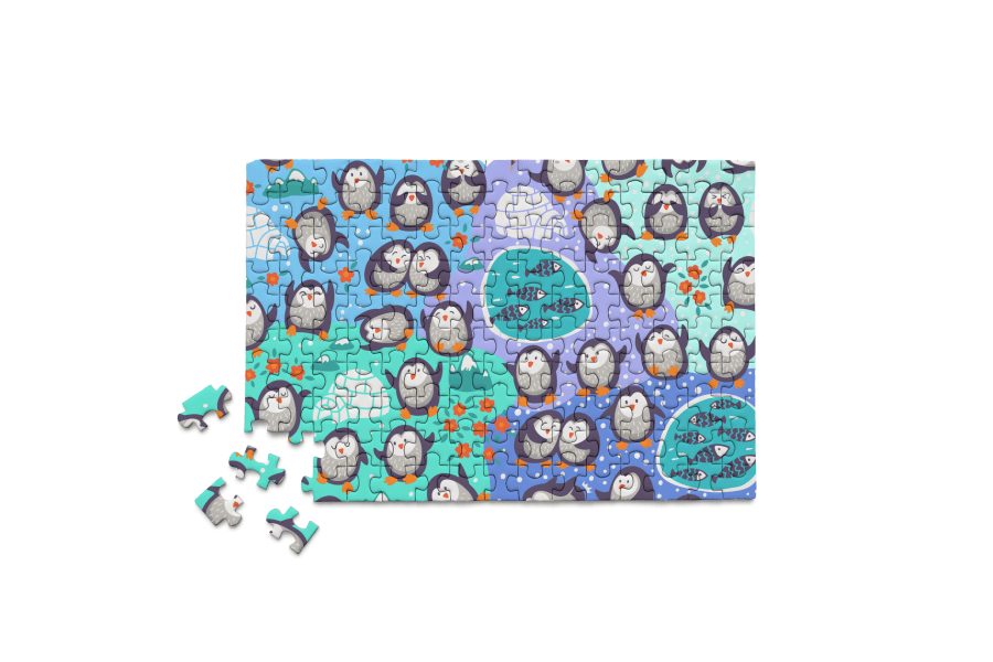 Penguins Mini Jigsaw  MicroPuzzle