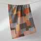 Patch and Pumpkin Geometry Tea Towel