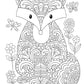 Color Animals Coloring Book - Take Along Adult Coloring