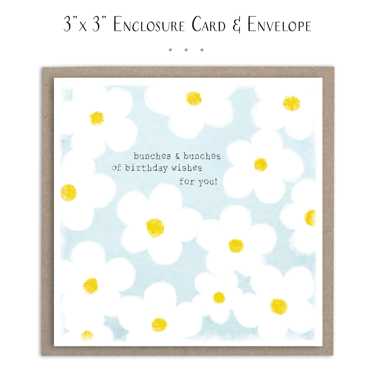 Bunches of Birthday Wishes - Mini Card