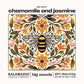 "Bee Happy" Chamomile and Jasmine -  Luxury Soy Candle