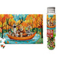 Canoe Critters Mini Jigsaw Puzzle